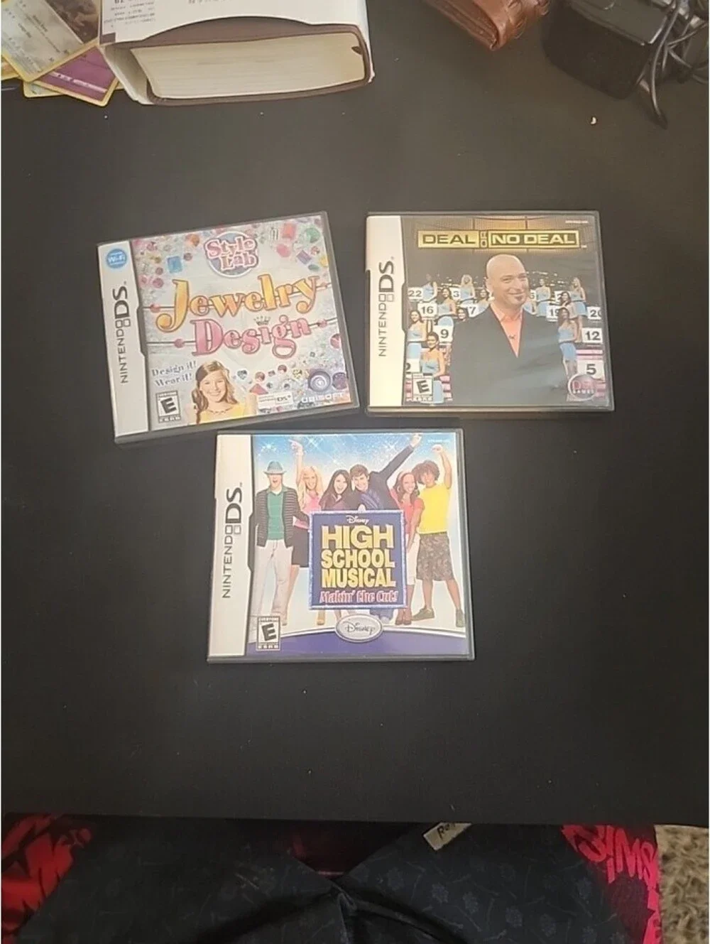 Nintendo 3DS Video Game lot of 5 Disney High School musical, deal or no deal